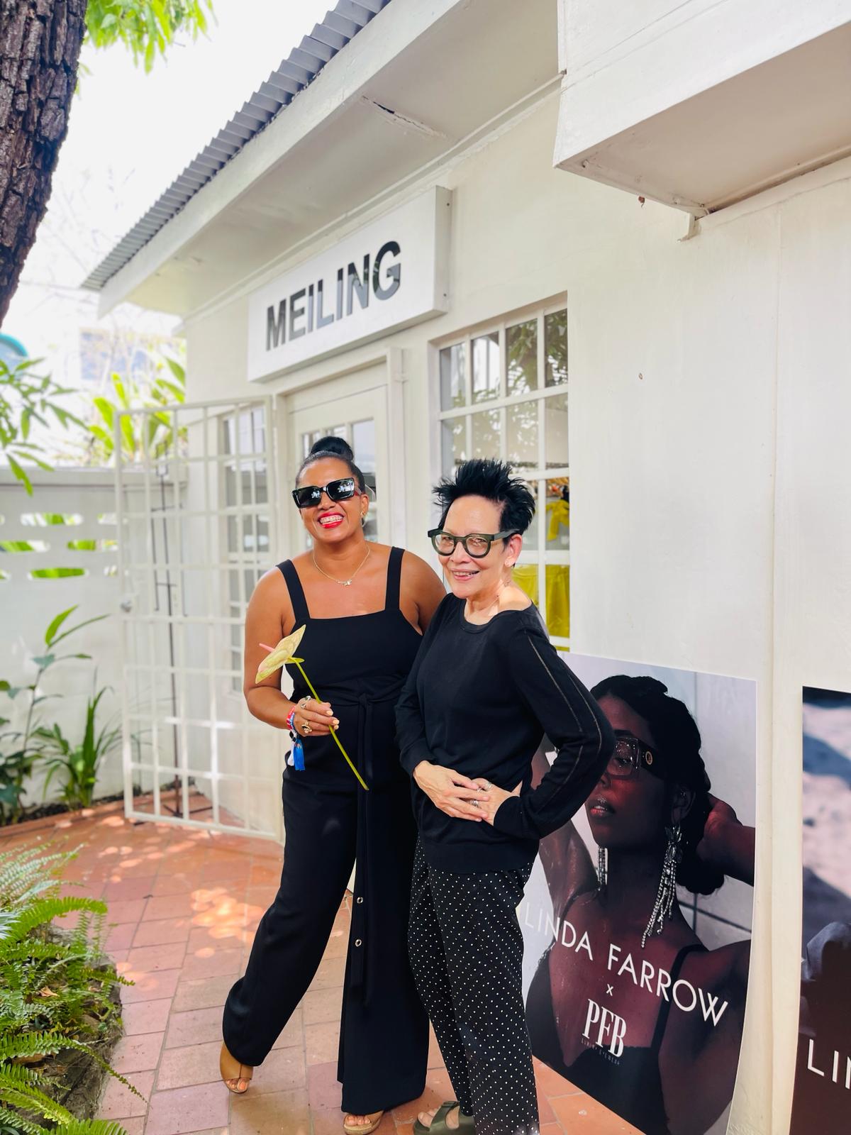 Alicia Hartman & designer Meiling