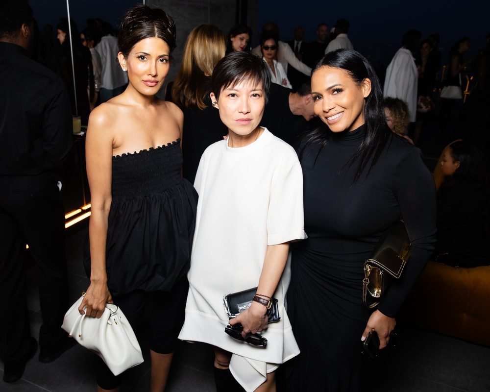 Azeeza Khan, Sandra Choi, Jaime Wynn - Jimmy Choo Eyewear launch LA