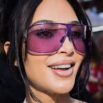 Kim Kardashian illumina il Gran Premio di Monaco con gli occhiali Gucci